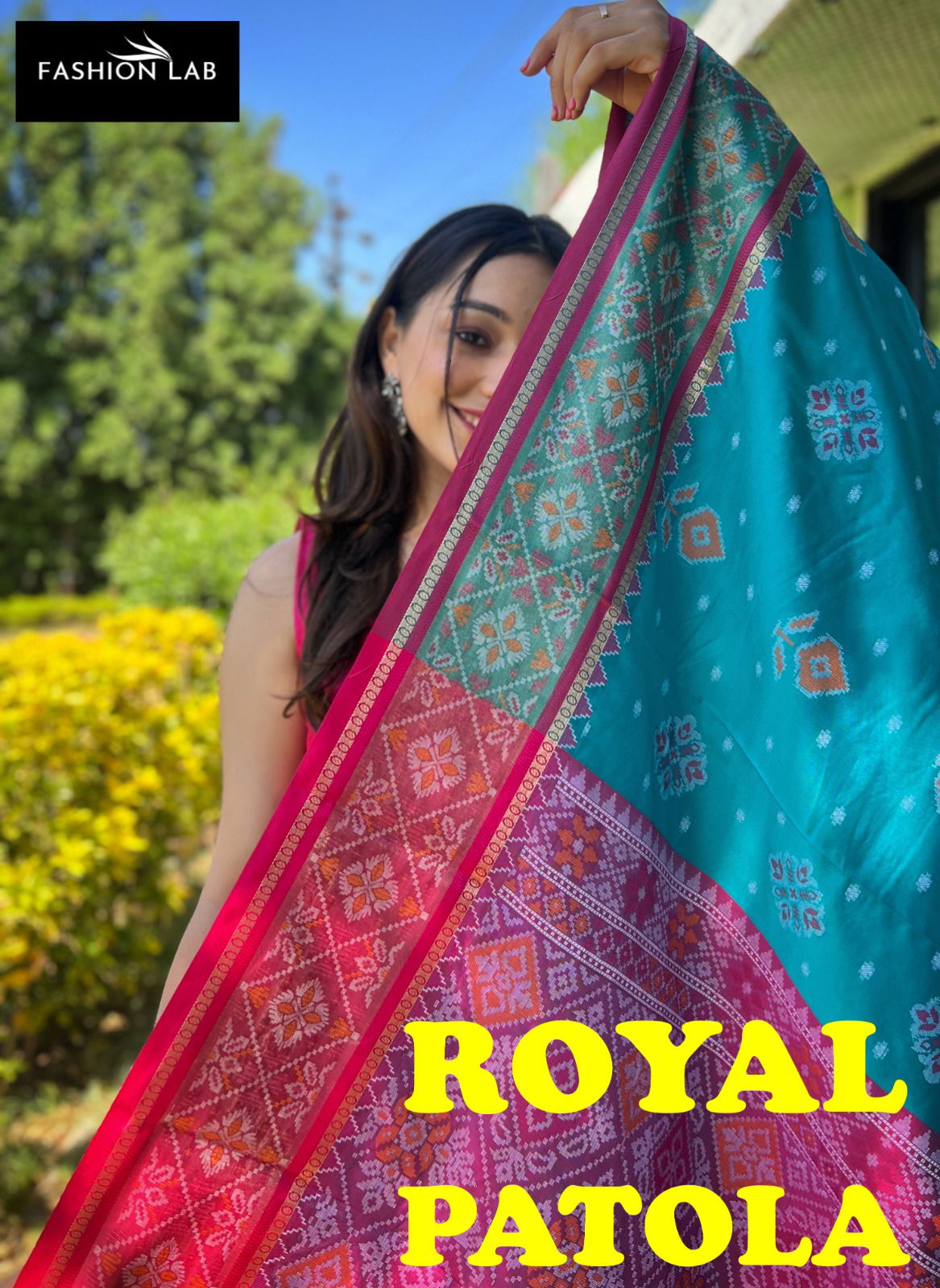 Royal Patola By Fashion Lab Printed Sarees Catalog